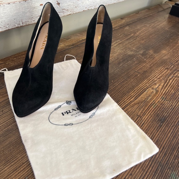 Prada- Calzature Donna Pumps- Size 37.5- Comes with Original Box and 2 Dustbags - Picture 14 of 17